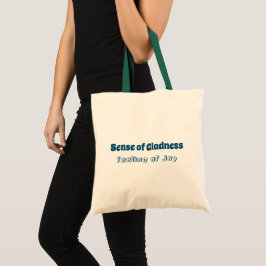 Gladness-känsla, Joy Tote Bag-känsla Tygkasse
