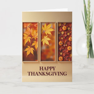 Gladskorts för Thanksgiving-skörden Kort