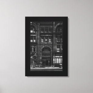Gladstone Hotel No 3 med kant Canvastryck