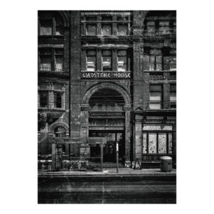 Gladstone Hotel nr 1 gammal filmversion Fototryck