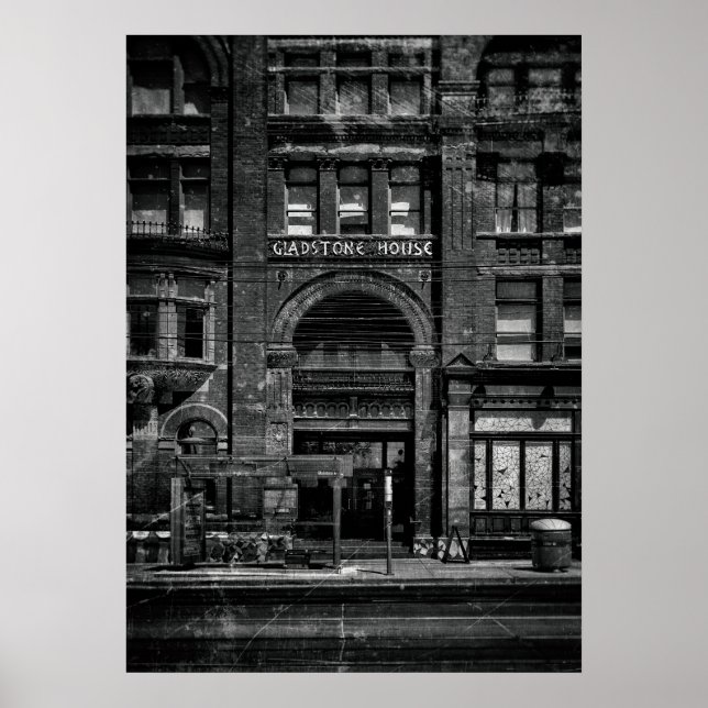 Gladstone Hotel nr 1 gammal filmversion Poster (Framsidan)