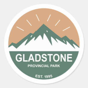 Gladstone Provinspark Runt Klistermärke