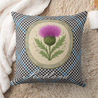 Gladstone Tartan och skotsk tistel Kudde