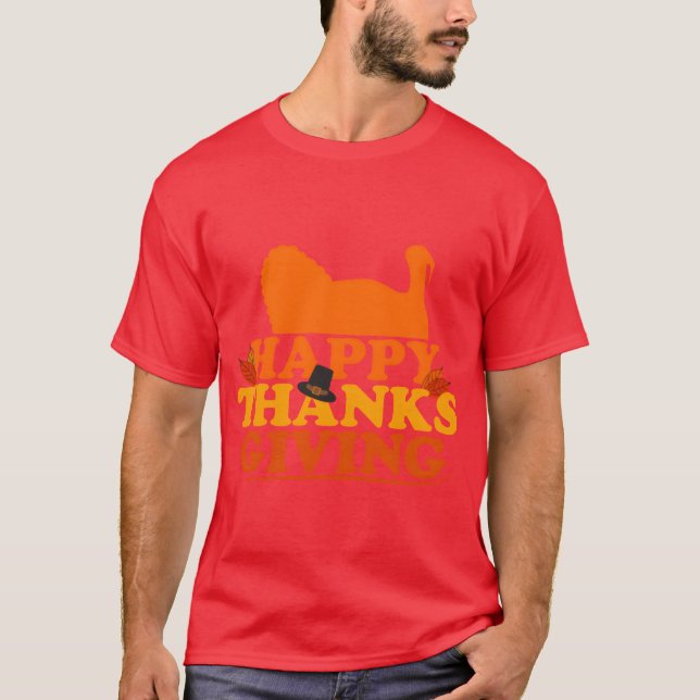 Gladthanksgiving-citat tjej t shirt (Framsida)
