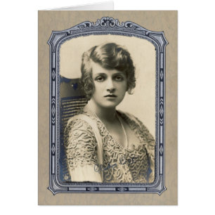 Gladys Copper Hälsningskort