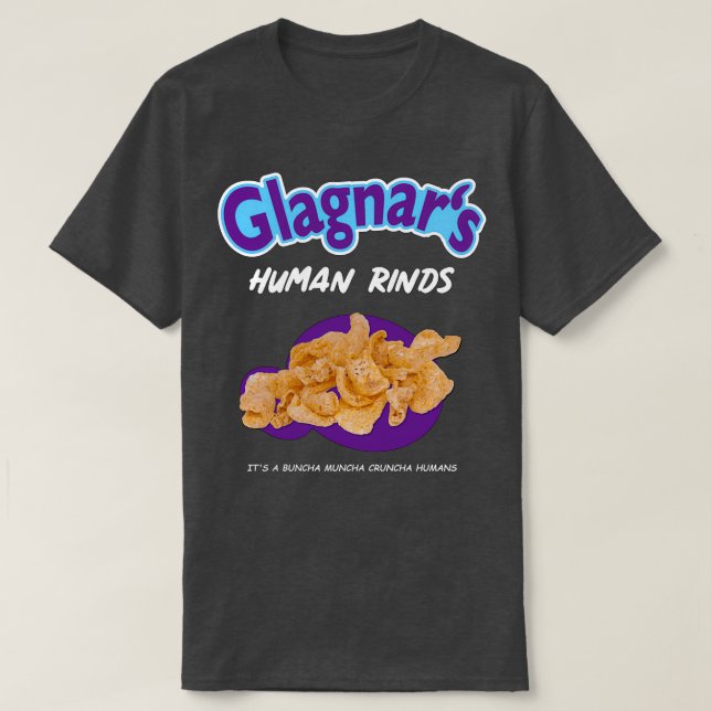 Glagnars Human Rinds  T Shirt (Design framsida)