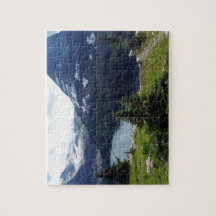 Glaicer nationalpark Gömt Sjö Overlook