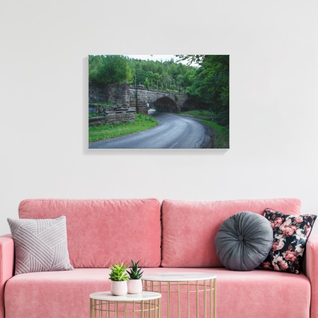 Glaisdale Viadukt Canvastryck (Insitu (Vardagsrum))
