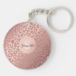 Glam Animal Print Glittery i ro Guld