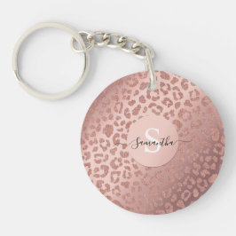 Glam Animal Print Glittery i ro Guld