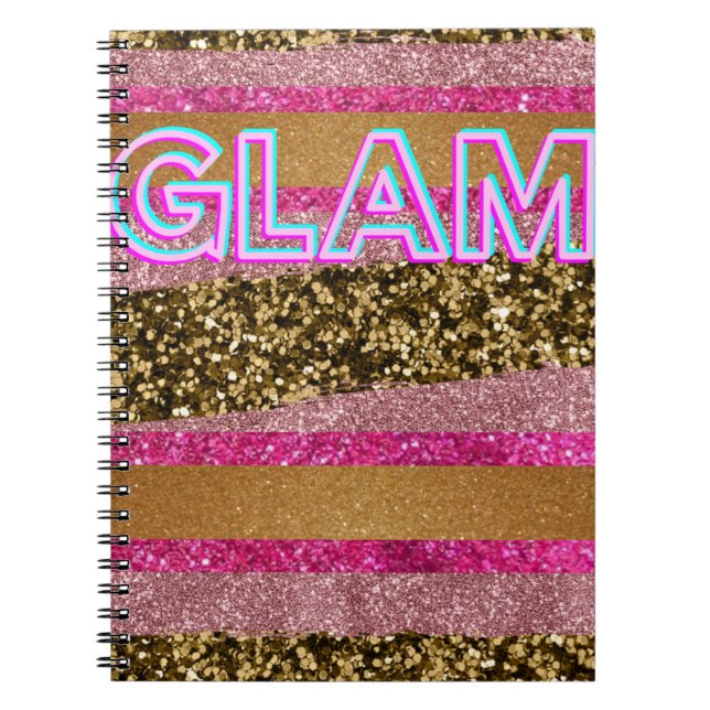 glam anteckningsbok  (Framsidan)