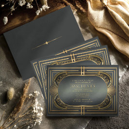 Glam Art Deco Bröllop Möhippa ID1033