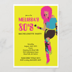Glam Bachelorette Party Inbjudningar
