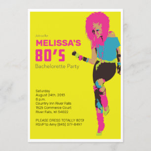 Glam Bachelorette Party Inbjudningar
