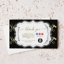 Glam Black Gold Frisör Verksamhet