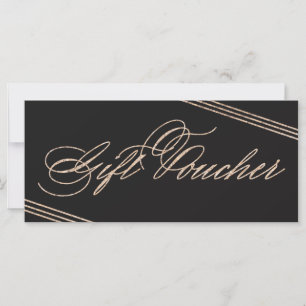 Glam Black Guld Gift Voucher 50-foto