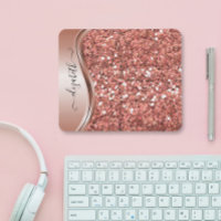 Glam Bling Personlig Glitter Calligraphy
