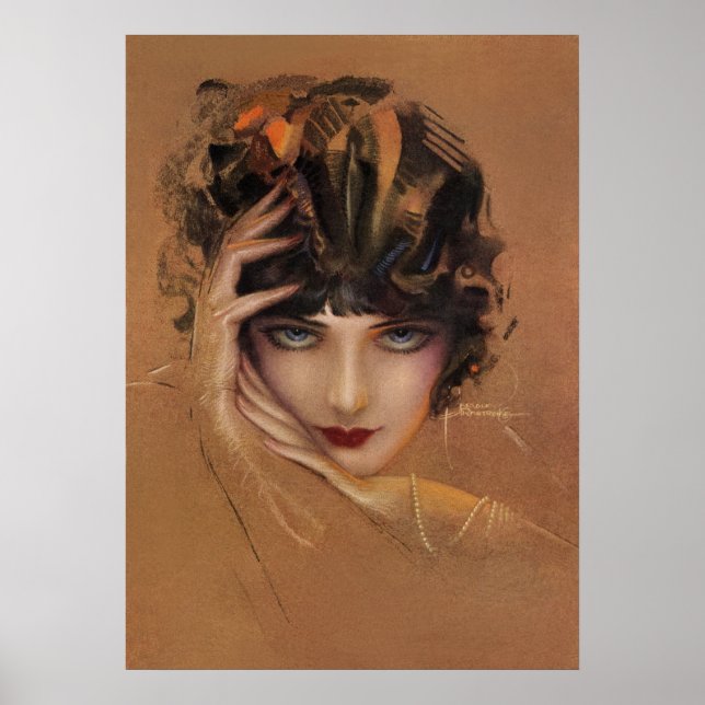 Glam by rolf armstrong poster (Framsidan)