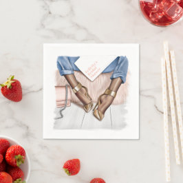 Glam Chic Mode Pappersservett