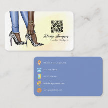 Glam Chic Zebra-mönstrad QR-kod