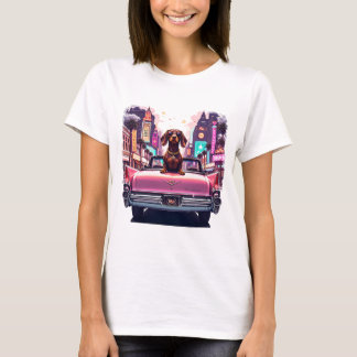 Glam Dog in Vegas Drive T Shirt