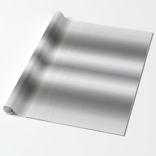 Glam-Eleganten Metallic Faux Silver Glam Best Presentpapper