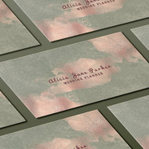 Glam Faux Ro Guld Copper Foil | Bröllopsfixaren
