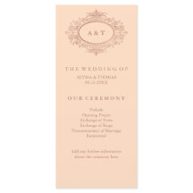 Glam Faux Ro Guld om Bröllopsprogrammet för Rosa