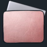 Glam för minimalt Chic av ro Guld Rosa Laptop Fodral<br><div class="desc">Anpassad design</div>