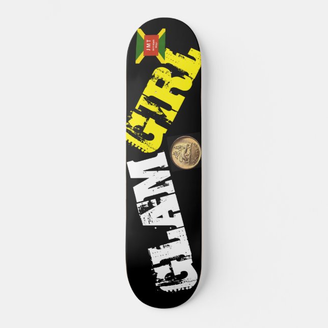 GLAM GIRL Skateboard (Framsida)