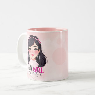GLAM GIRL Två-Tonad MUGG