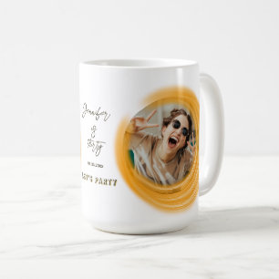 Glam Girly Photo Script 20 30 40:e Födelsedagsfest Kaffemugg