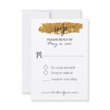 Glam Glitter Black and White Blommigt OSA kort