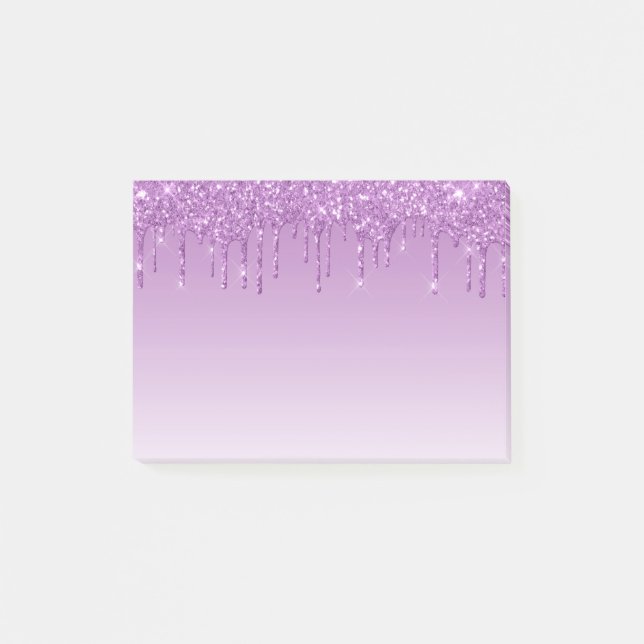 Glam & Glitter Drip Post-it Block (Framsida)