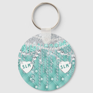 Glam Glitter Girly Nyckelring