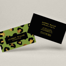 Glam Glitter Guld Grönt Leopard print Luxury