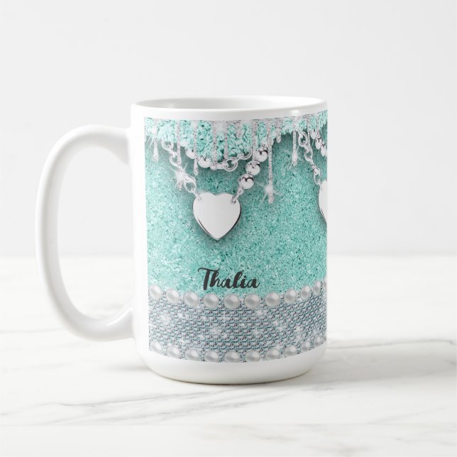 Glam Gnistra Grunge Kaffemugg (Vänster)