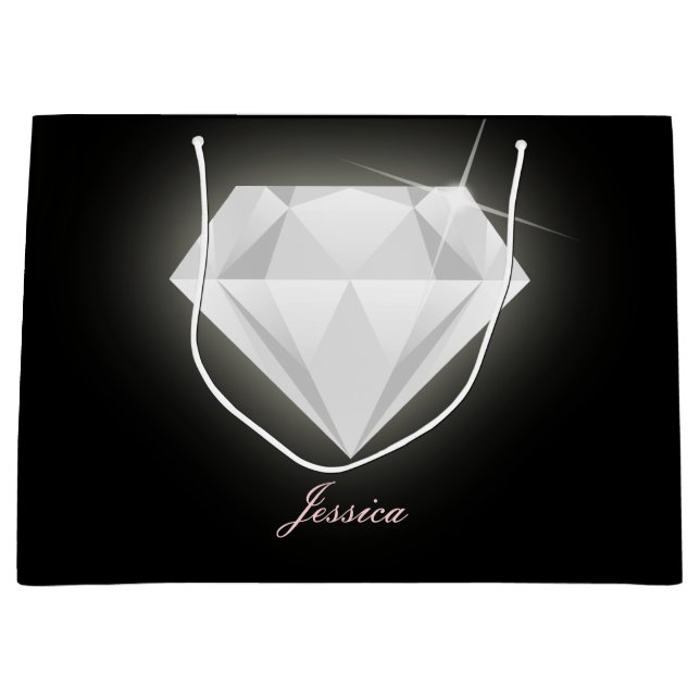 Glam Gnistra Solitaire Diamond Black  (Framsidan)