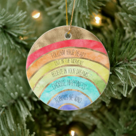 Glam GoId inspirationsofferter Regbow Julgransprydnad Keramik