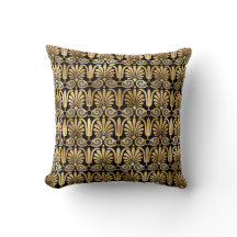 Glam Gold Art Deco Blommig