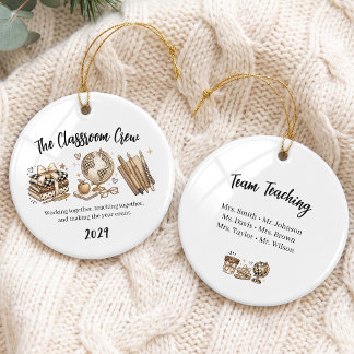 Glam Gold Betygsnivå Team Grupp Ornament