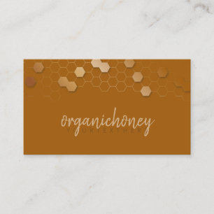 Glam Gold Bikupa Apiary Visitkort