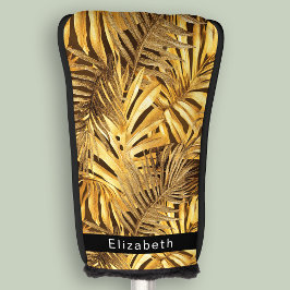 Glam Gold Tropiska blad Personlig
