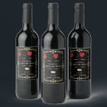 Glam Gold Vegas Casino Royale Svärmning  Vinflaska Etikett<br><div class="desc">Glamourös,  charm Roaring 20's Great Gatsby-kortdesign,  inspirerad av 1920-talets glamour,  glans,  gamla Hollywood. Den har en elegant falsk guldform med Fleur-de-lis,  falsk gulddelare,  vintage-teckensnitt. Använd verktyget Anpassa för att lägga till din information. För mer,  besök min Glam Roaring 20s-samling.</div>