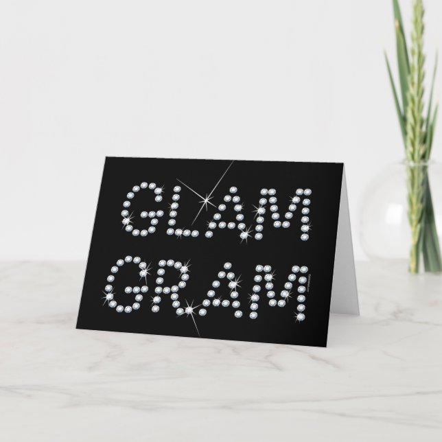 Glam Gram Kort (Framsida)