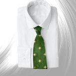 Glam Grönt Guld Stars Winter Slips<br><div class="desc">Guld stjärnor på gröntens bakgrund.</div>