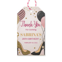 Glam guld födelsedagsfest rosa