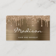 Glam Guld Glitter Dropp Stylist