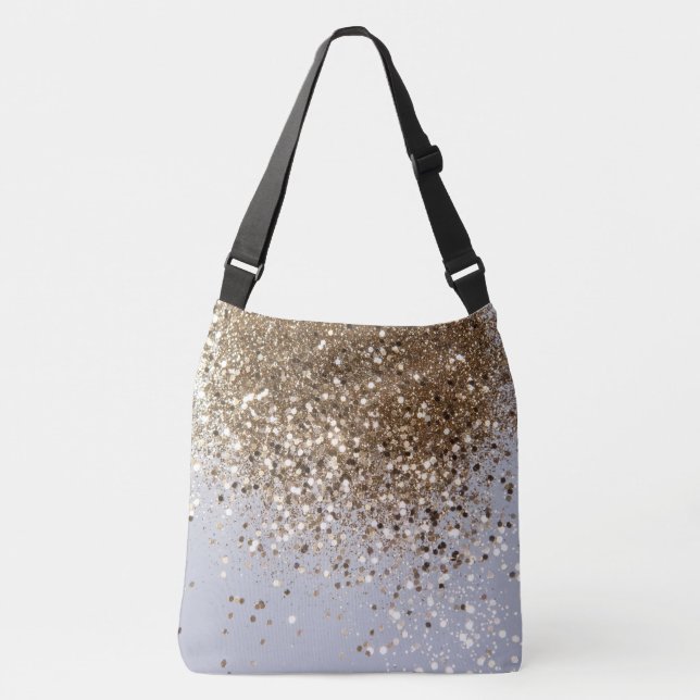 Glam Guld Glitter Glam #1 Axelväska (Framsida)