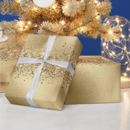 Glam Guld Glitzy Gnistra Glitter Presentpapper
